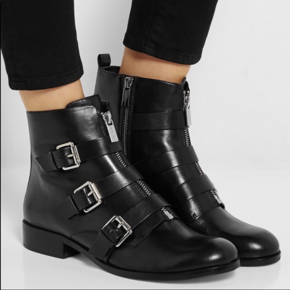 MICHAEL KORS Leather Booties